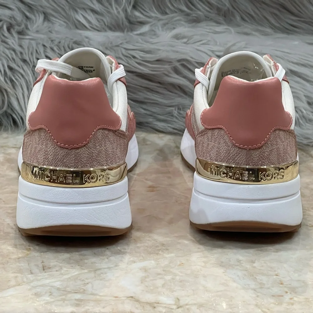 Michael Kors Logo Lace-Up Sneakers - Picture 4 of 17